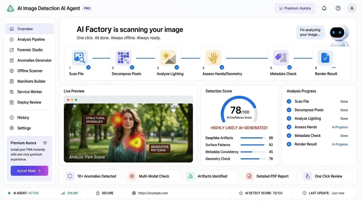 AI contract builder Game Master — example of the AI tool dashboard software